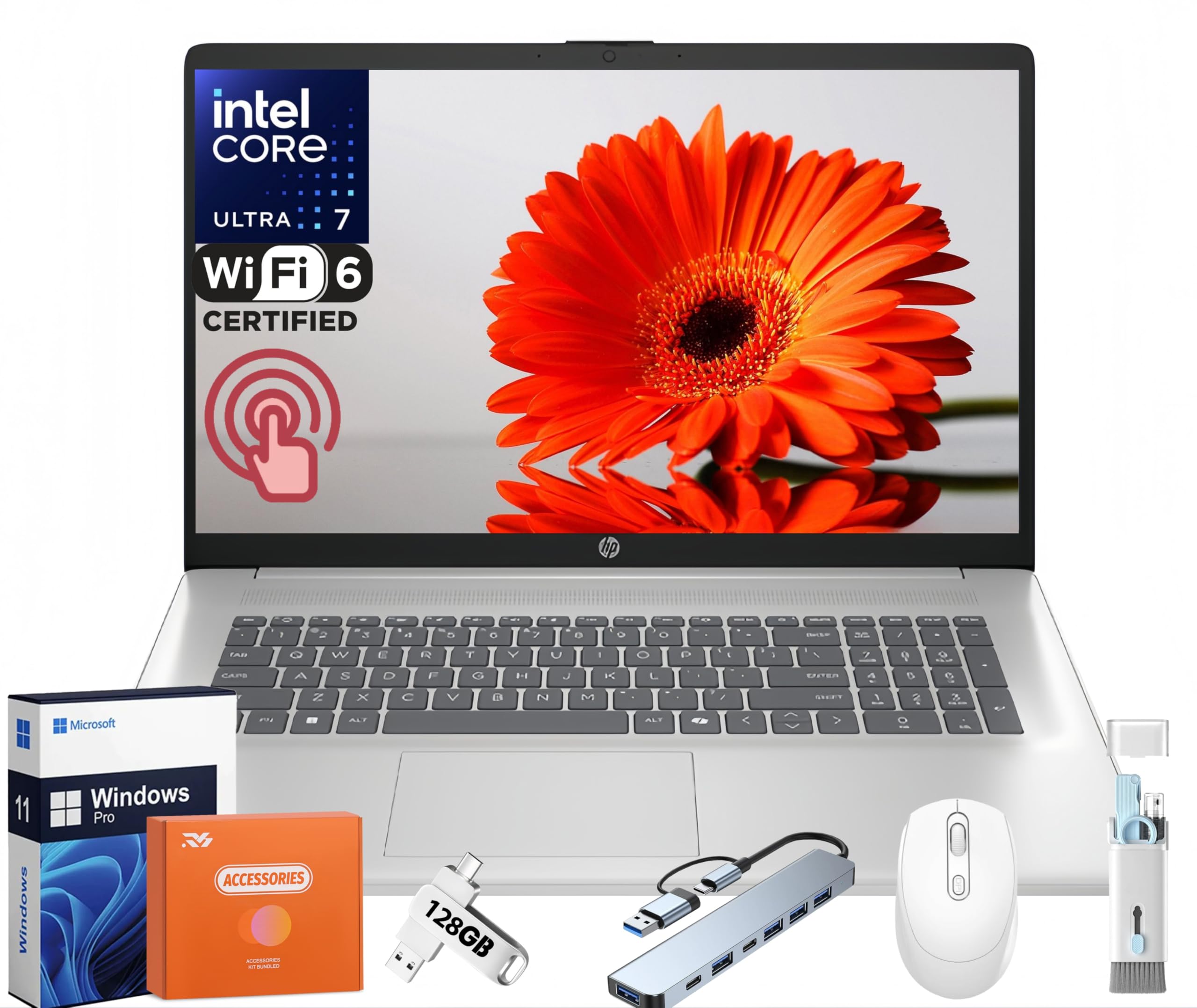 Amazon.co.jp: HP 17.3インチ タッチスクリーンノートパソコン Intel